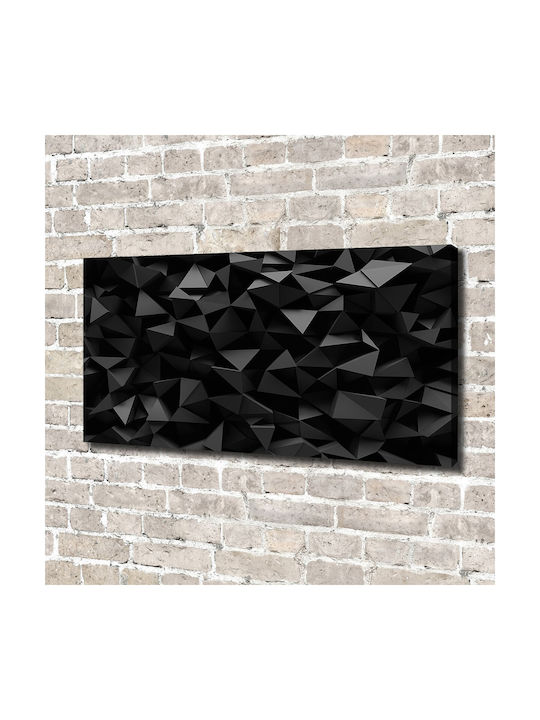 Gemälde Segeltuch Ästhetische Raumaufwertung Abstrakte Kunst 3d 140x70 cm