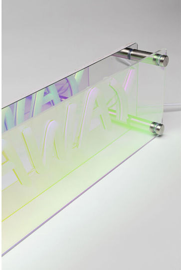Kare Design Διακοσμητικό Φωτιστικό LED 45x5x10εκ.