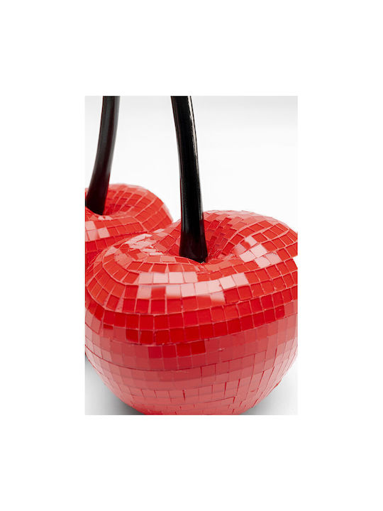 Διακοσμητικό Επιτραπέζιο Cherries Κόκκινο 18.5*12*25εκ.α