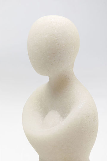 Διακοσμητικό Επιτραπέζιο Soft Woman Άσπρο 15,2x11,4x21,8 Εκ