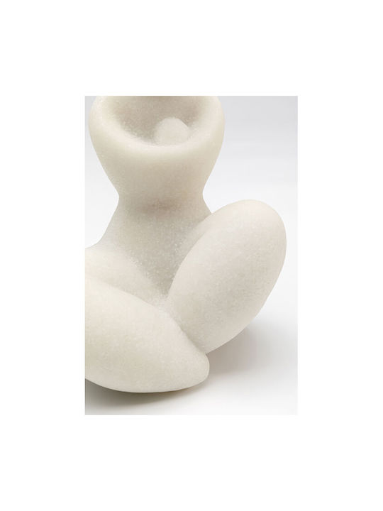 Kare Design Dekoratives Tischstück Soft Woman Weiß 15,2x11,4x21,8 cm