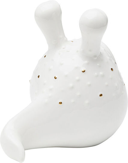Decor Pentru Masă Funny Animal Alb 21.5x13.5x18.5cm