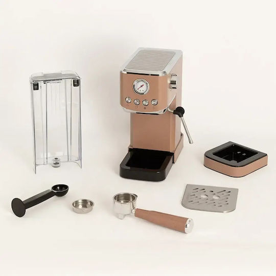 Create it! Thera Classic Compact Automatic Espresso Machine 1350W Pressure 20bar for Cappuccino Mocha