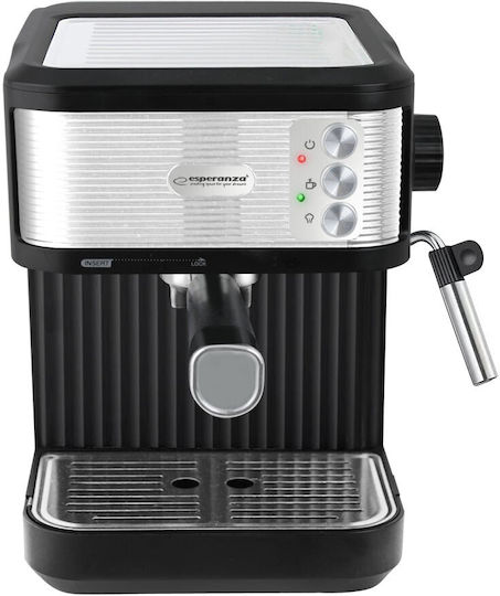 Esperanza Μηχανή Espresso Ασημί EKC011