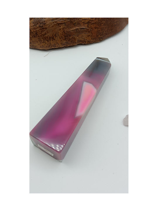 Pink Agate Obelisk – 344 Gr