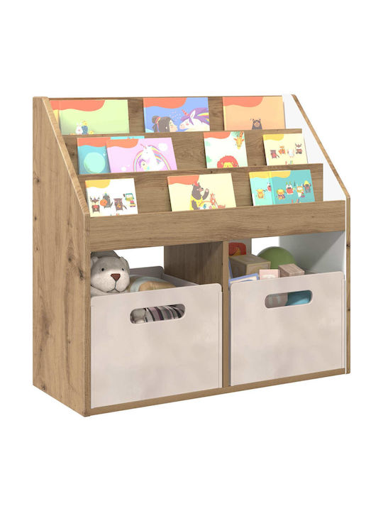Bücherregal Boden Braun 72.5x29.5x69cm
