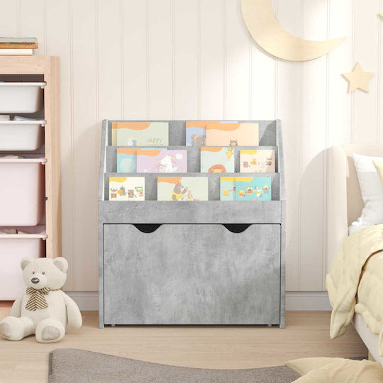 Bücherregal Boden Gray 60x29.5x69cm