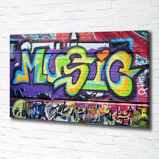Wall Canvas Painting High Quality Graffiti Print On Wall 100x70 Cm