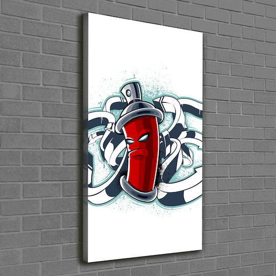 Wall Canvas Painting Emphasis On Quality Detail Graffiti 60x120 Cm
