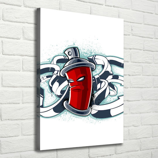 Wall Canvas Painting Emphasis On Quality Detail Graffiti 70x100 Cm