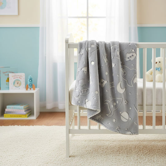 Nansydimo Blanket Nursery Swaddling Blankets Gray 90x100cm