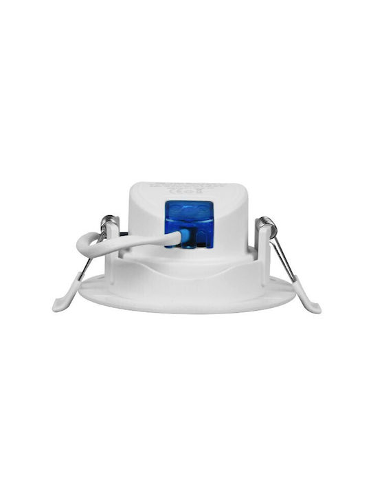 GloboStar Spot De Tavan Cu LED Încorporat Și Lumină Albă Rece 9x9cm