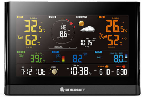 Bresser Comfort 7003300 Wireless Stație meteorologică Digital De masă