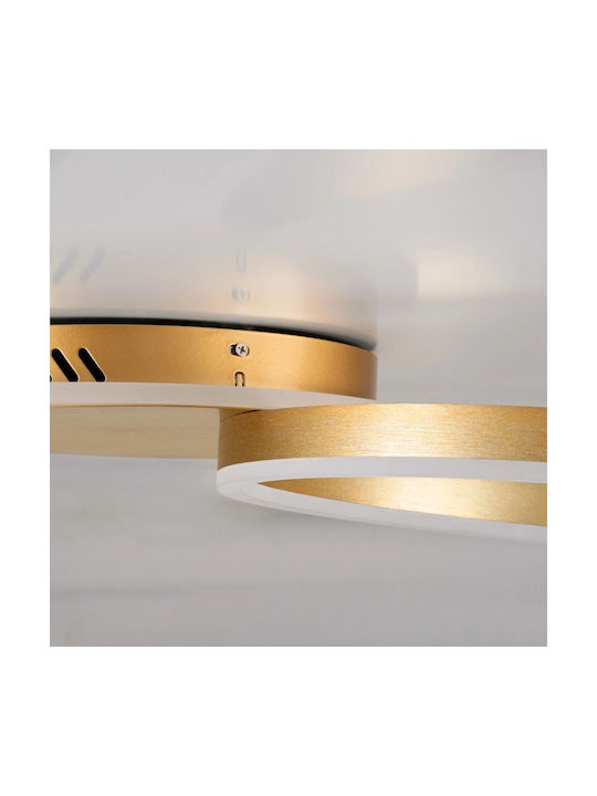 kelvo Ceiling Mount Light 60cm White with Integrated LED