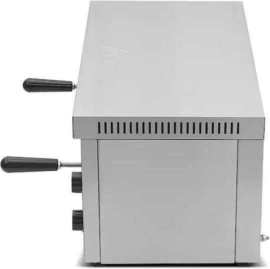 Lappas Electric Commercial Salamander Oven 2kW with Dimensions 61x35x28cm