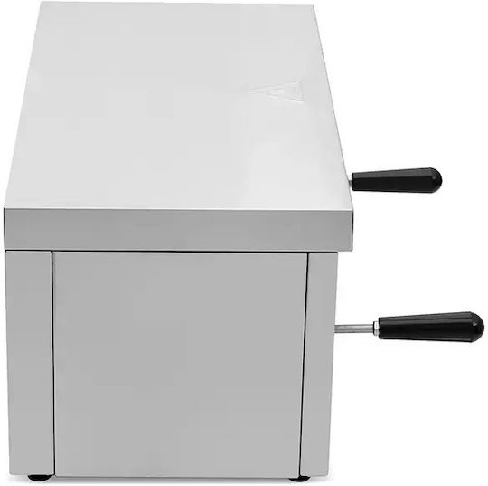 Lappas Electric Commercial Salamander Oven 2kW with Dimensions 61x35x28cm