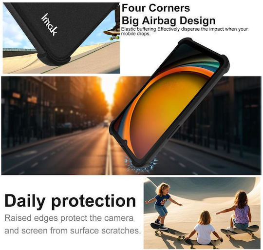 Matte Back Cover Silicone Black (Galaxy XCover7)