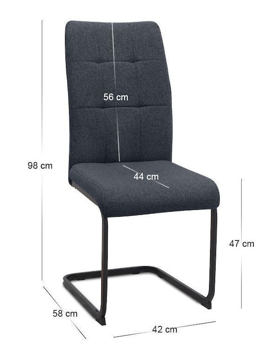Τραπεζαρία με 4 Καρέκλες 125x72εκ.