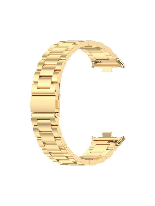 Λουράκι Ανοξείδωτο Ατσάλι Χρυσό (Smart Band 9 Pro)