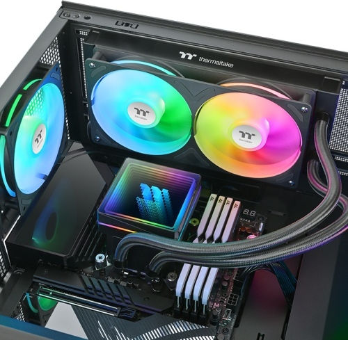 Thermaltake TH240 V3 ARGB Sync AIO v3 Υδρόψυξη AIO CPU με 3 Ανεμιστήρες 120mm