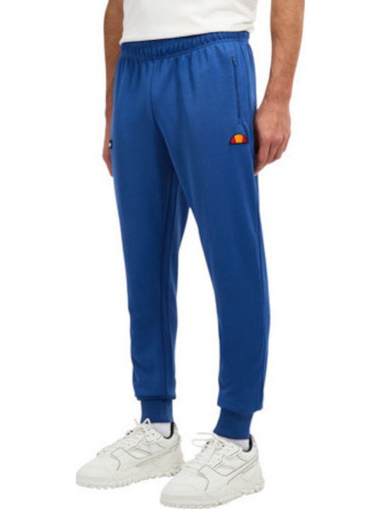 Bertoni Track Sweatpants with Elastic Navy