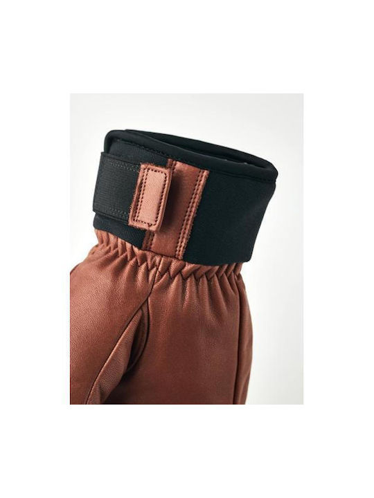 Hestra Mittens Unisex Γάντια Σκι & Snowboard Καφέ