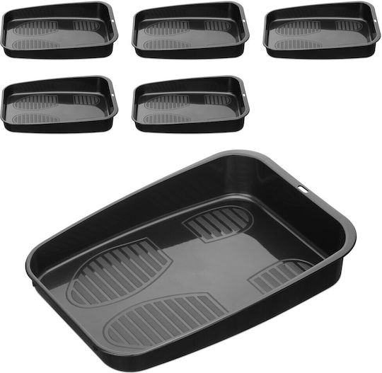 Navaris Shoe Storage Case in Black Color