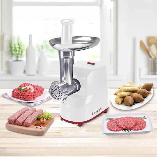 Beper Mașină de măcinat carne / roșii 1200W Gri