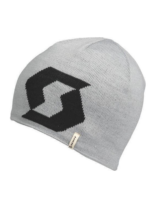 Beanie Unisex Σκούφος Πλεκτός σε Γκρι χρώμα