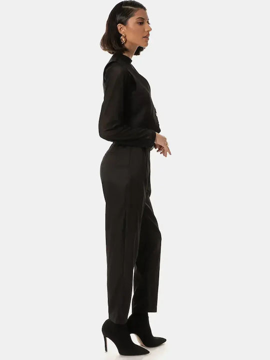Women's Suit Vest Trousers Black Size S