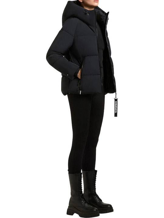 Jachetă de femei Puffer Dark Blue
