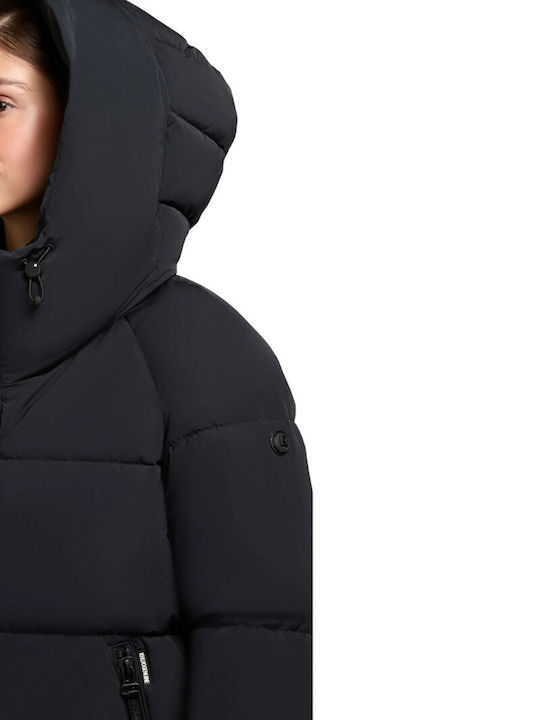 Jachetă de femei Puffer Dark Blue