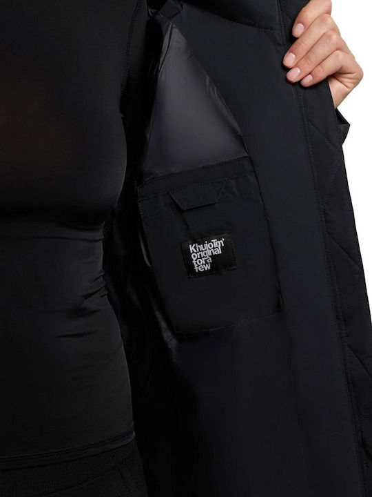 Jachetă de femei Puffer Dark Blue