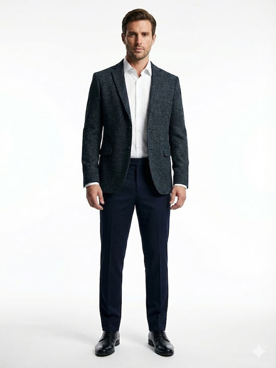 Men's Suit Jacket Navy Blue