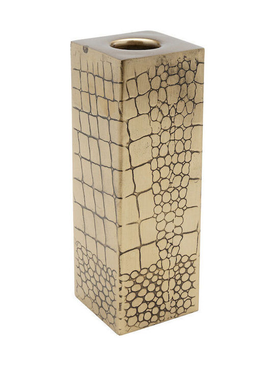 Kare Design Serpente Candle Holder in Gold Color 5x15x5cm 1pcs