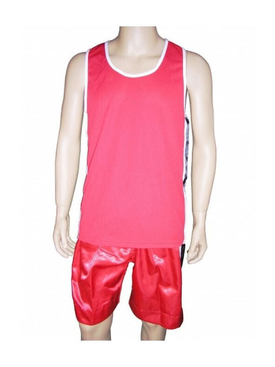 Sport Masters Short Sleeve Shirt 069951-2M for Boxing Red
