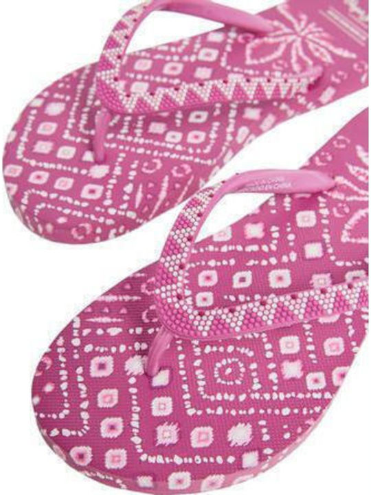 Flip Flops In Burgundy Colour
