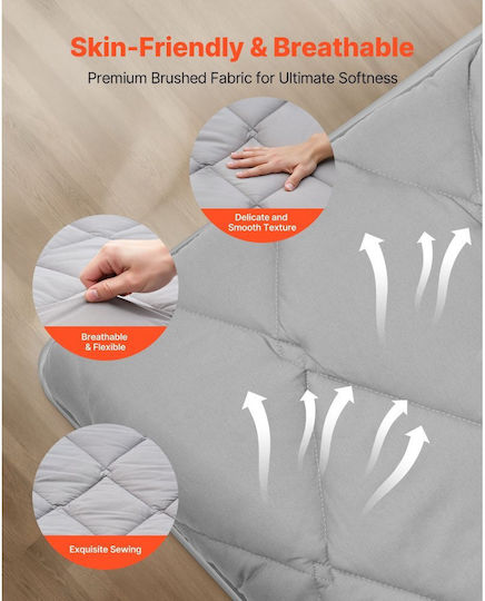 Vevor Exercise Mat Gray (203.2x152.4x6.35cm)