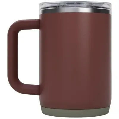 Thrive Ποτήρι Θερμός Ανοξείδωτο BPA Free 470ml Brown με Λαβή