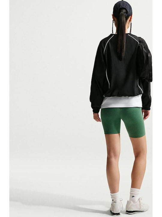 Sportswear Training Women's Leggings-Shorts High Waist Green