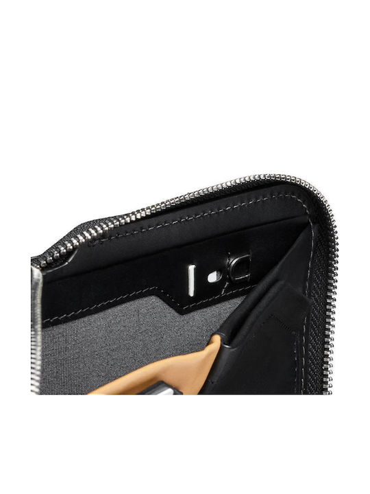 Кожен Мъжки Портфейл с RFID Черен