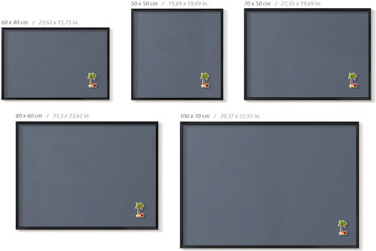 Tulup Panou Magnet 100x70cm