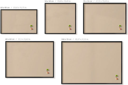 Tulup Panou Magnet 100x70cm