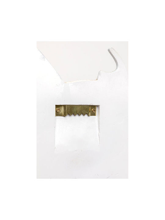 Kare Design Διακοσμητικό Τοίχου Εκρού 34.5x4x26.5cm