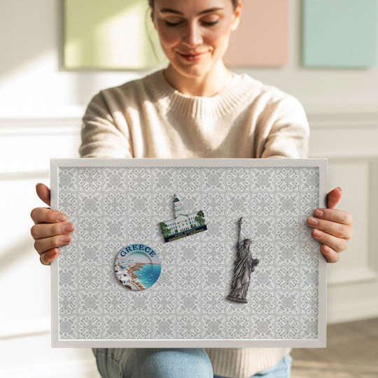 Tulup Табло за съобщения Магнит 50x50см