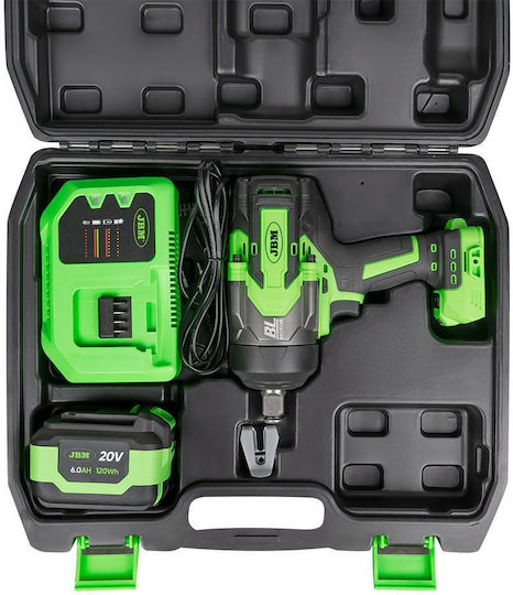 JBM Bürstenloser Akku-Schlagschrauber 20V 1x6Ah mit Bitgröße 3/4"