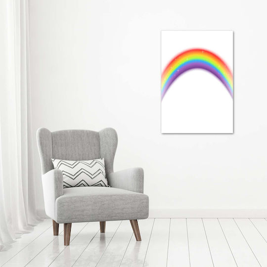 Canvas Wall Art Office Professional Space Rainbow 70x100 Cm