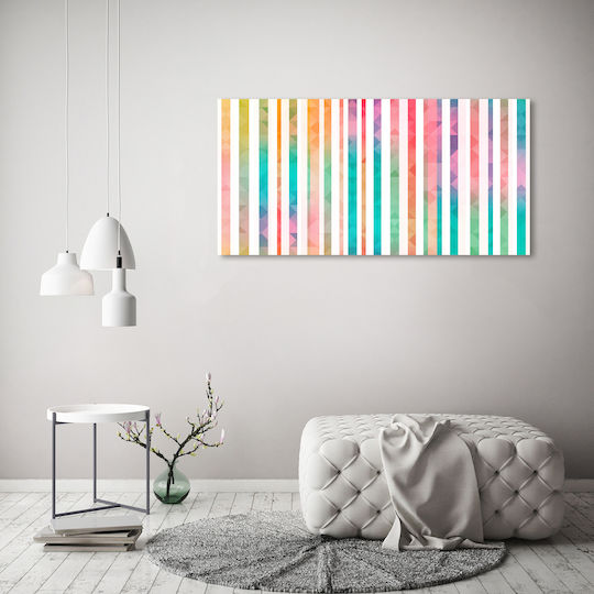 Панел Платнен Офис Вътрешна Декорация Небесна Дъга 120x60 Cm