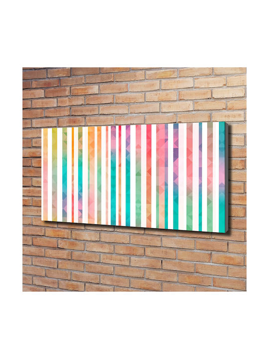 Panou Pânză Birou Decorațiune Interioară Curcubeu Ceresc 120x60 Cm