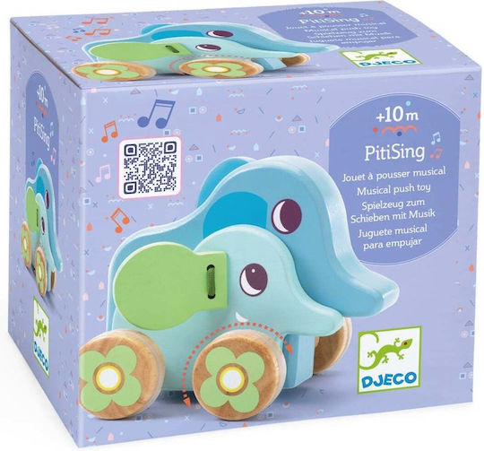 Djeco Tierchen aus Holz mit Musik für 10++ Monate